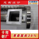 杰德 PET/PP打包带挤出机螺杆机筒 型号齐全 电镀合金  塑化优良 保质出货-威廉希尔官方注册，挤出机螺杆，注塑机螺杆，舟山螺杆，螺杆厂