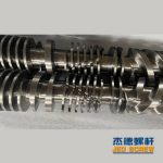 杰德 PE双壁波纹管挤出机平双、锥双螺杆机筒 塑化优良 挤出量大-威廉希尔官方注册，挤出机螺杆，注塑机螺杆，舟山螺杆，螺杆厂