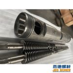 杰德 PE双壁波纹管挤出机平双、锥双螺杆机筒 塑化优良 挤出量大-威廉希尔官方注册，挤出机螺杆，注塑机螺杆，舟山螺杆，螺杆厂