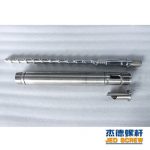 杰德 橡胶挤出机新型螺杆机筒 塑化均匀 支持定制 经久耐用-威廉希尔官方注册，挤出机螺杆，注塑机螺杆，舟山螺杆，螺杆厂