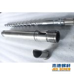 杰德 橡胶挤出机新型螺杆机筒 塑化均匀 支持定制 经久耐用-威廉希尔官方注册，挤出机螺杆，注塑机螺杆，舟山螺杆，螺杆厂