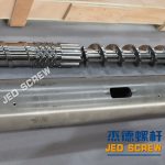 杰德 出口越南的单排气造粒机螺杆机筒 技术精湛 塑化优良-威廉希尔官方注册，挤出机螺杆，注塑机螺杆，舟山螺杆，螺杆厂